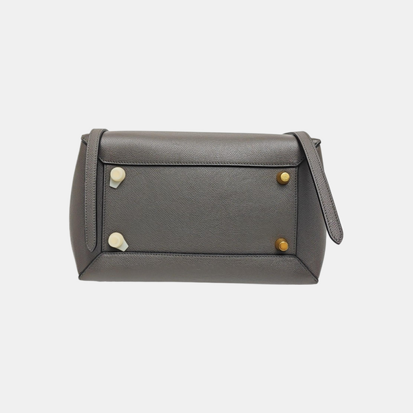 BELT Mini Calfskin Gray