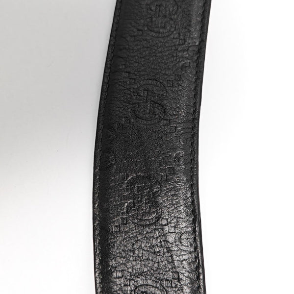 Leather Belt Black