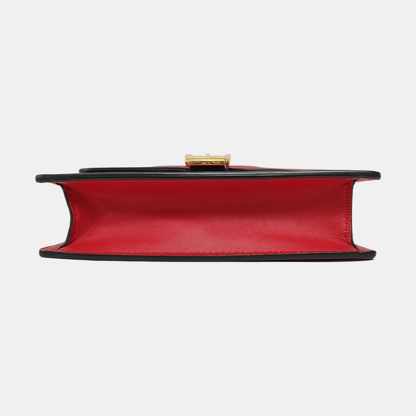 Sylvie Super Mini Calfskin Red