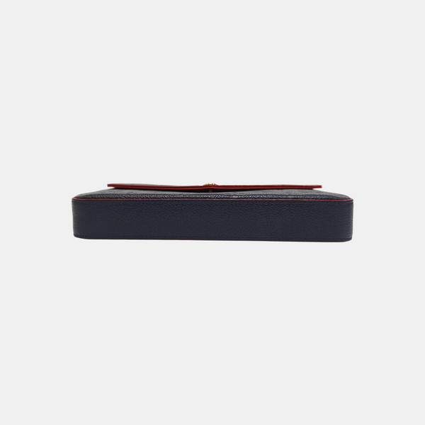FÉLICIE Monogram Calfskin Blue