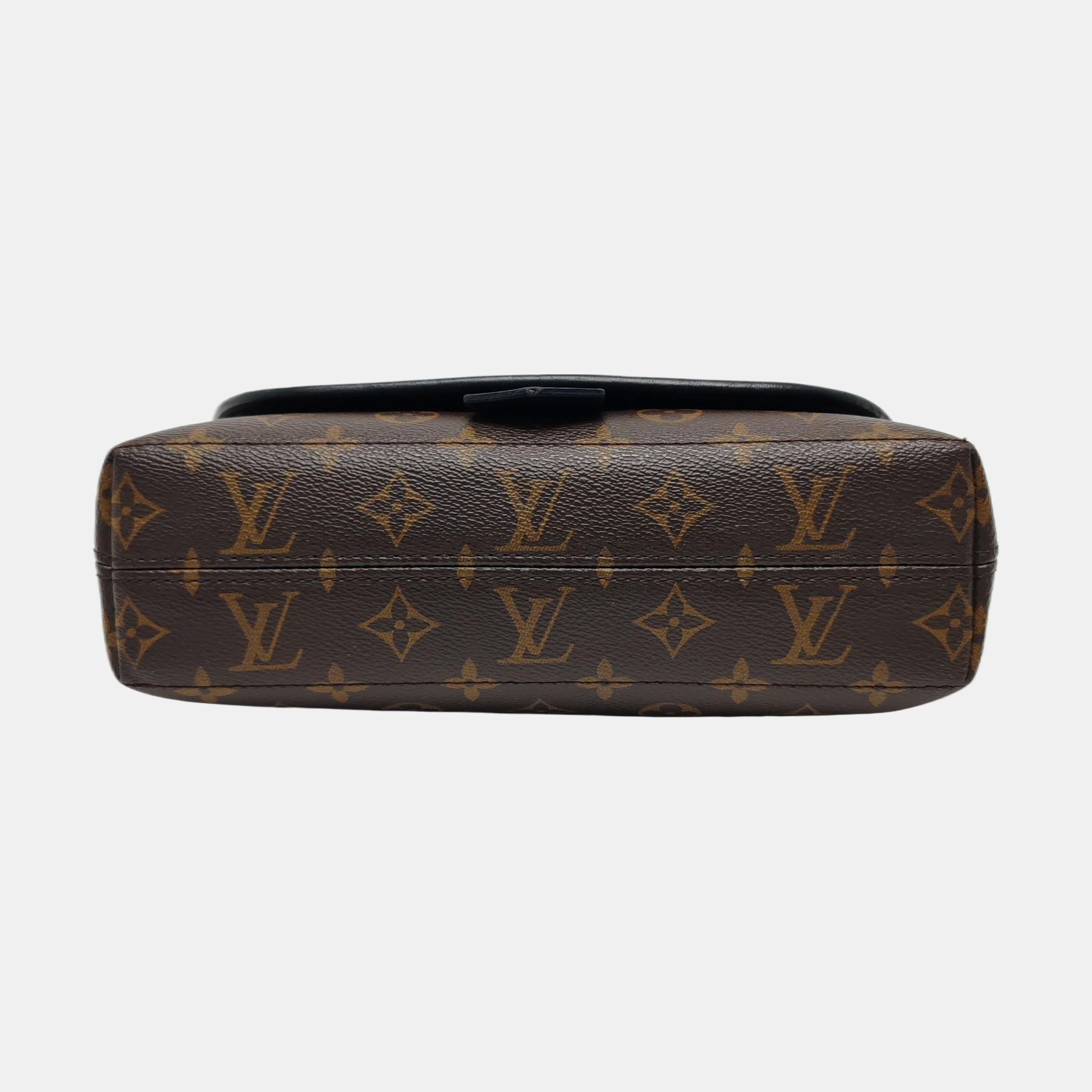 MAGNETIC Monogram Coated Canvas Brown