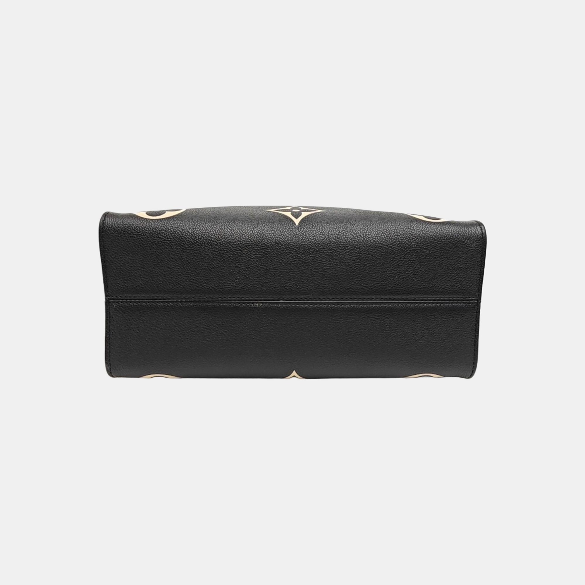 ONTHEGO MM Monogram Calfskin Black