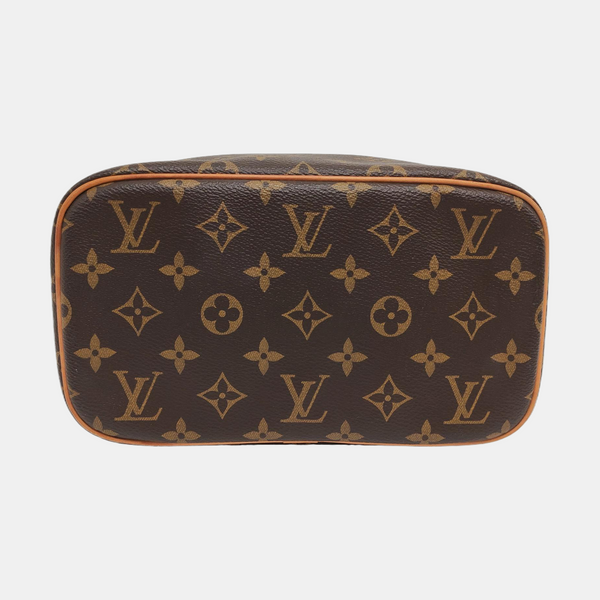 NICE BB Monogram Coated Canvas Brown