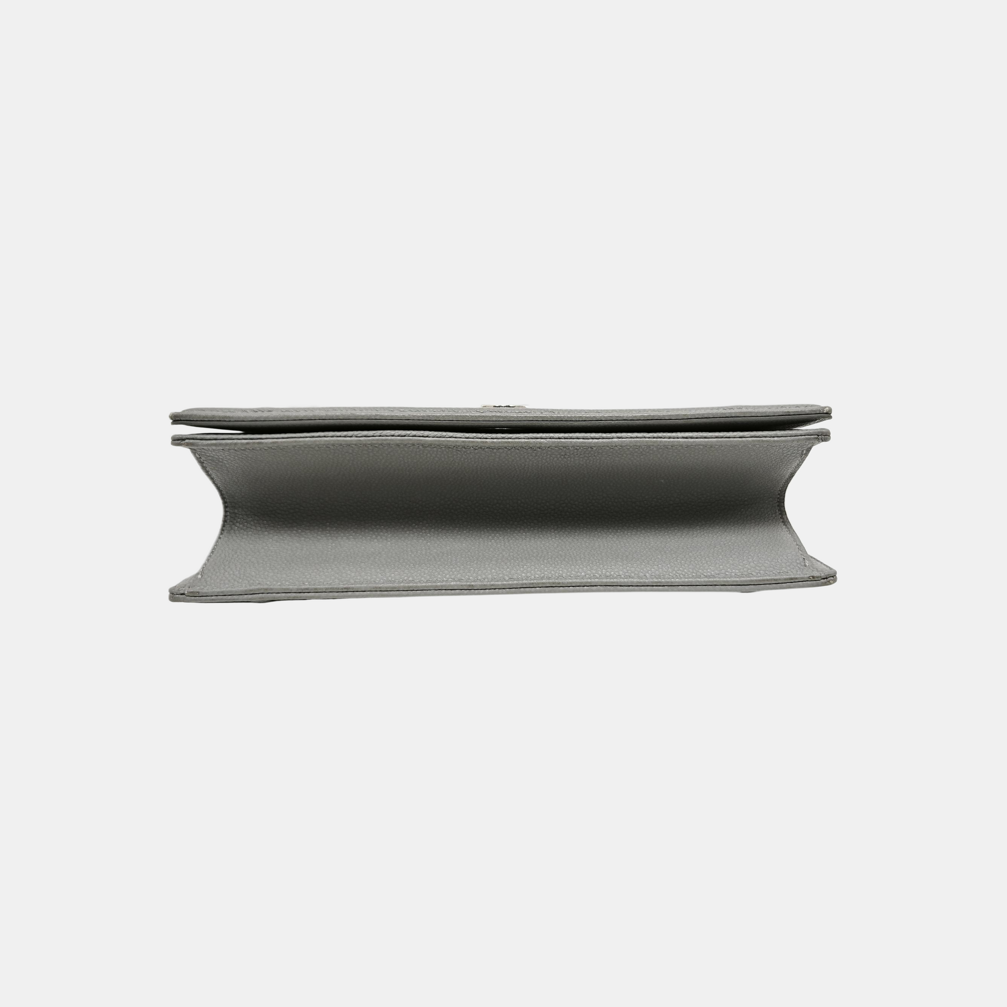 Diorama Medium Cannage Calfskin Gray