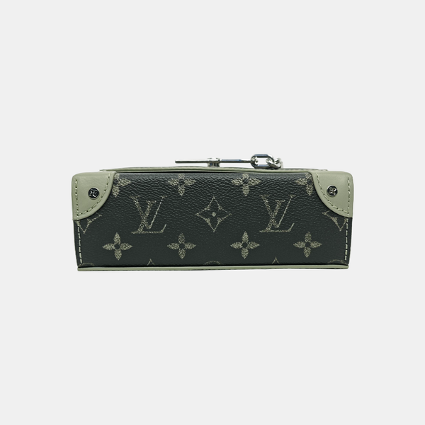 STEAMER Monogram Coated Canvas Green