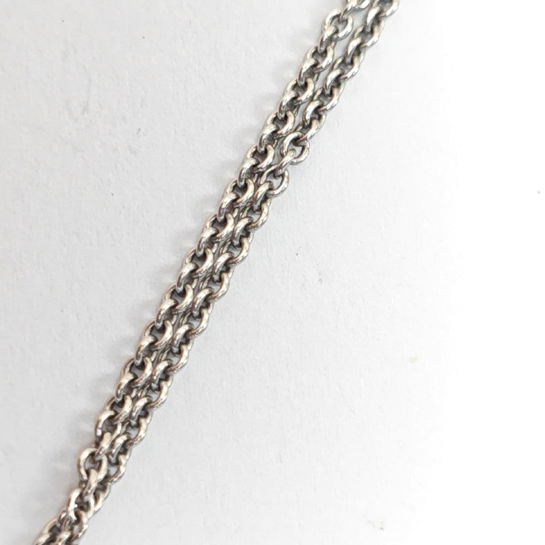 BVLGARI BVLGARI 18k White Gold Silver Necklace