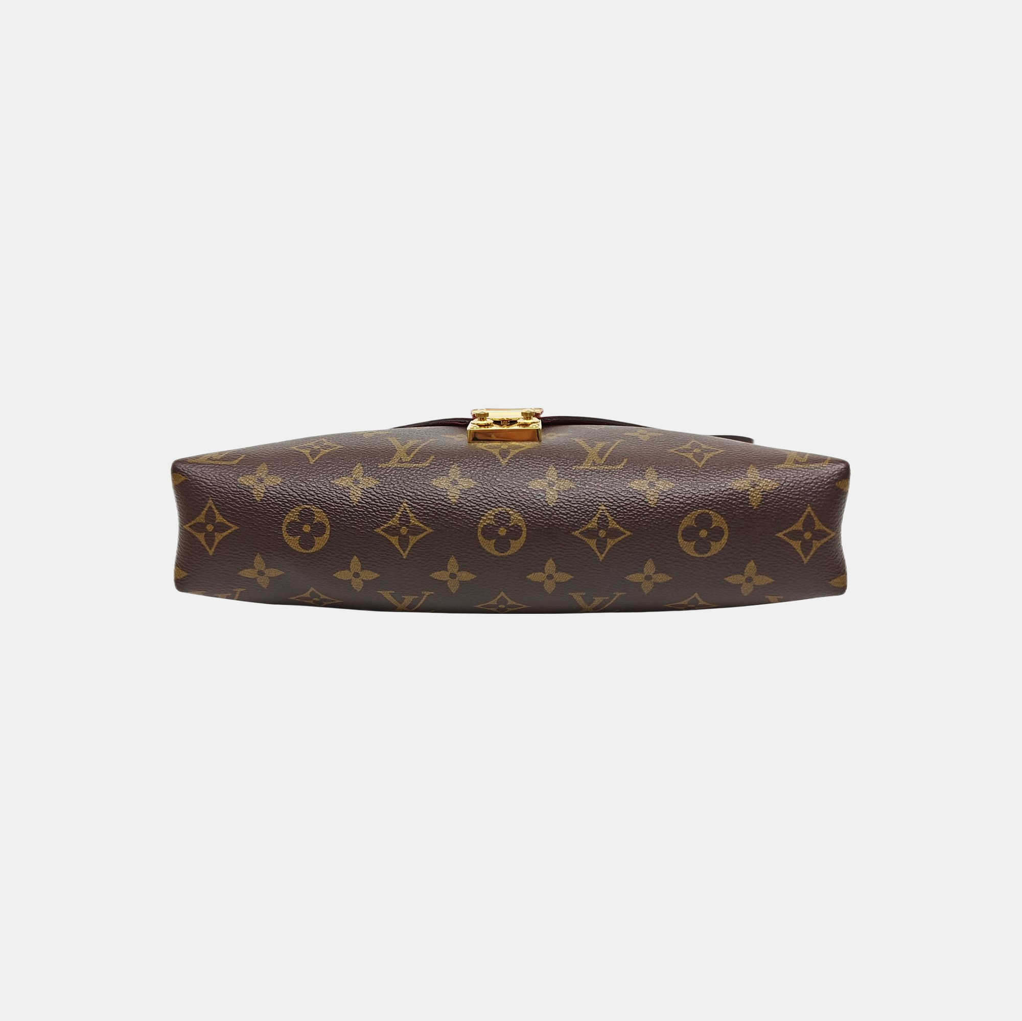 PALLAS Monogram Coated Canvas Brown