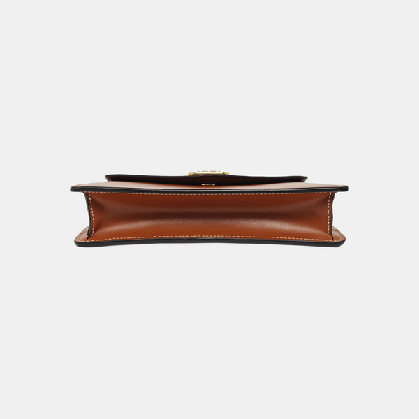 TRIOMPHE Small Calfskin Brown