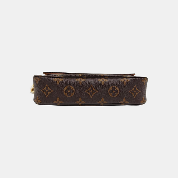 IVY Monogram Coated Canvas Brown