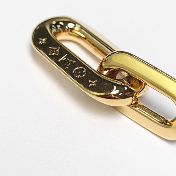 LV EDGE Metal Gold Earrings