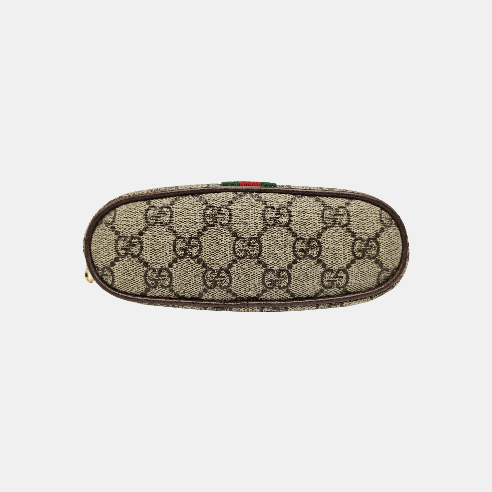 Ophidia Mini Monogram Coated Canvas Beige