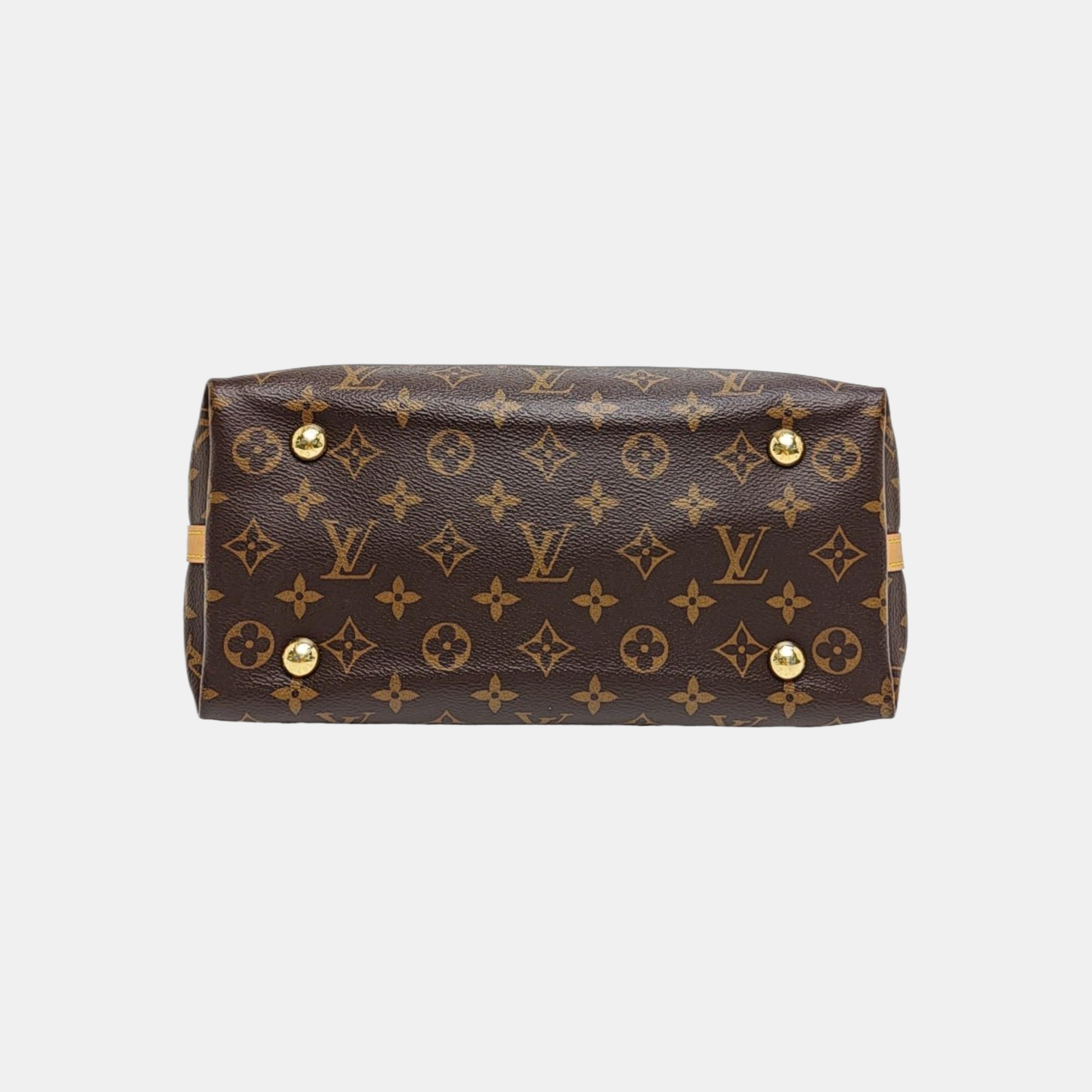 CARRYALL PM Monogram Coated Canvas Brown