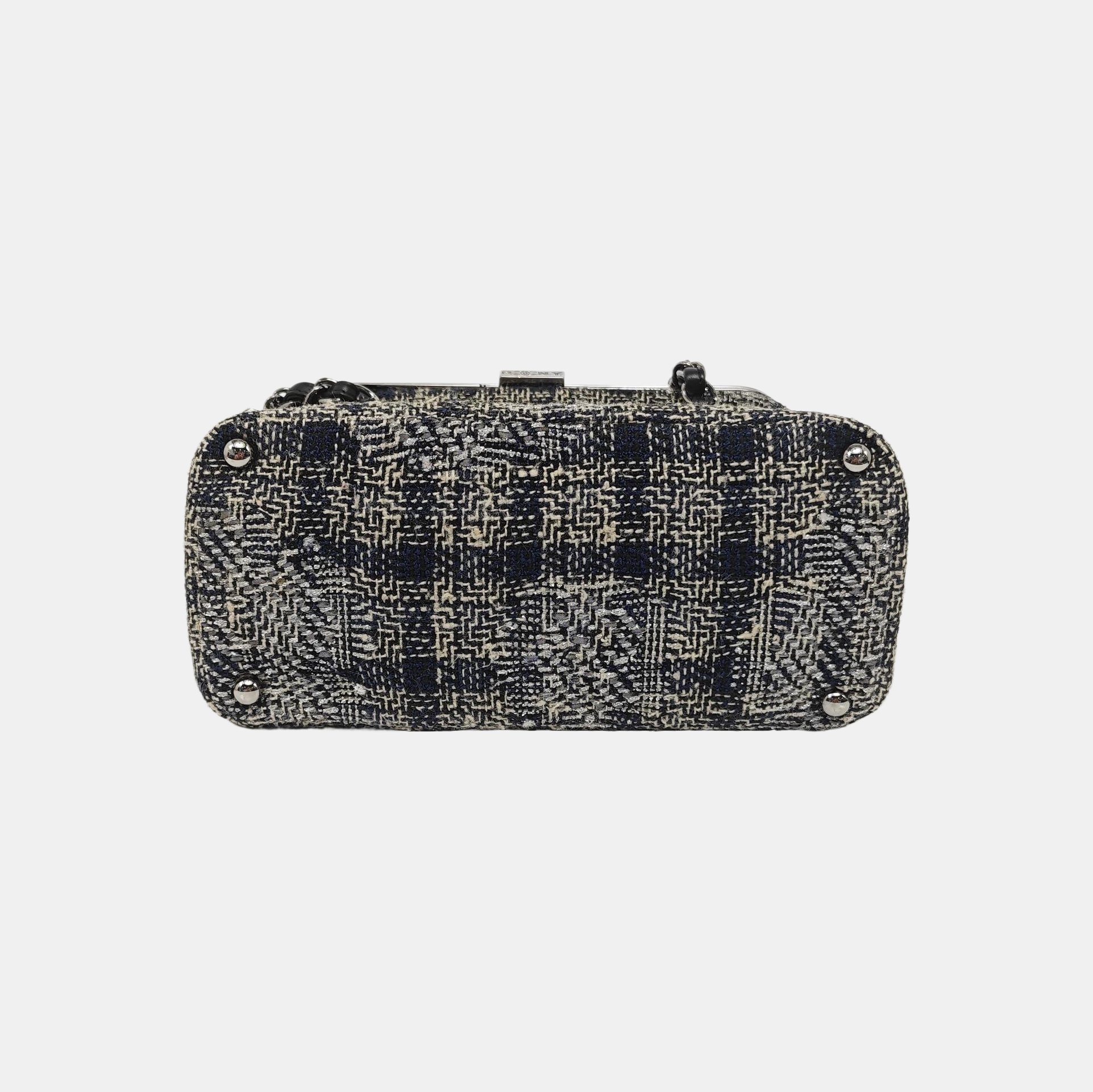 Fabric Top Handle Bag Multicolor