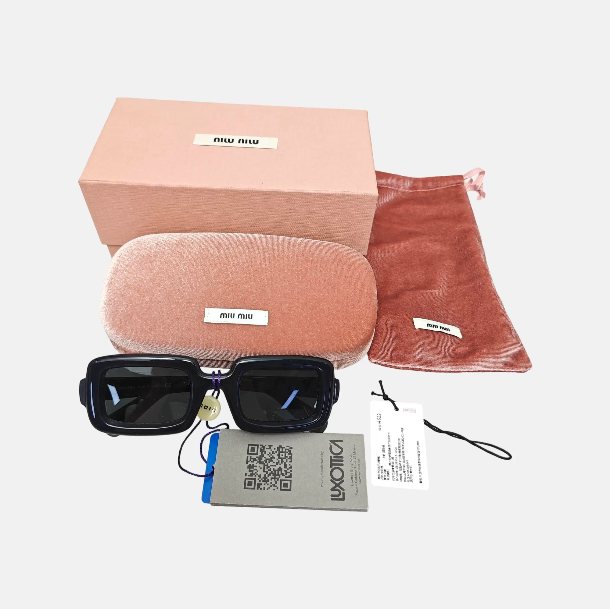 Synthetic Sunglasses Black