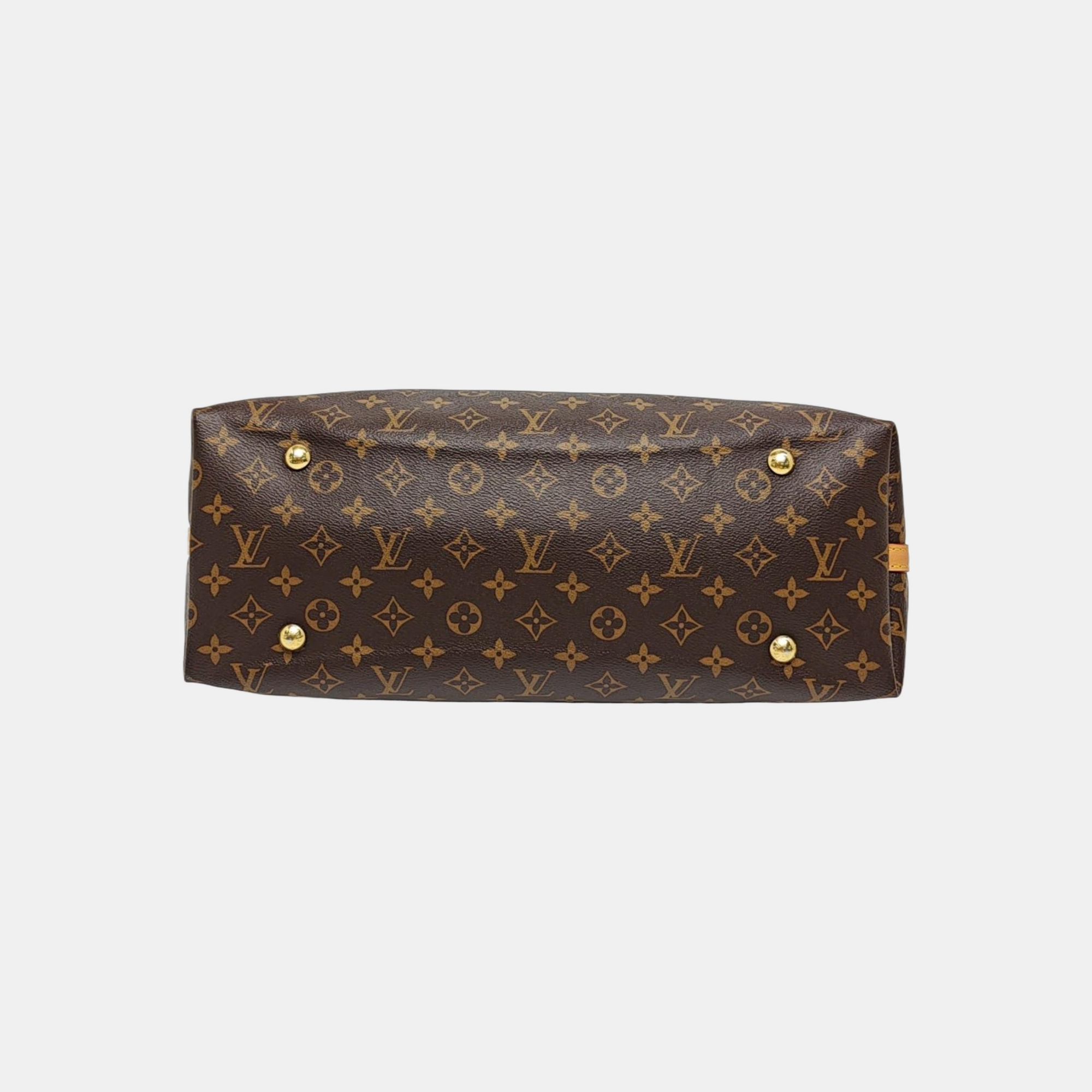 CARRYALL MM Monogram Coated Canvas Brown