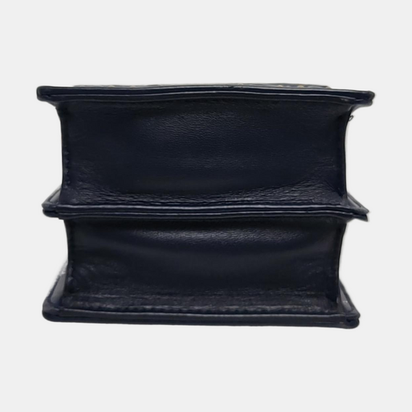 Authenticated pre-owned  Diorama Cannage Calfskin Blue - Shoulder Bag at Looply