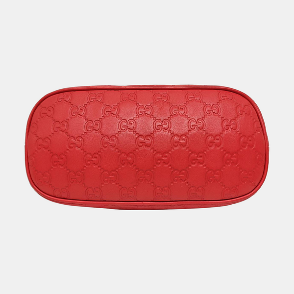 Dome Monogram Calfskin Red