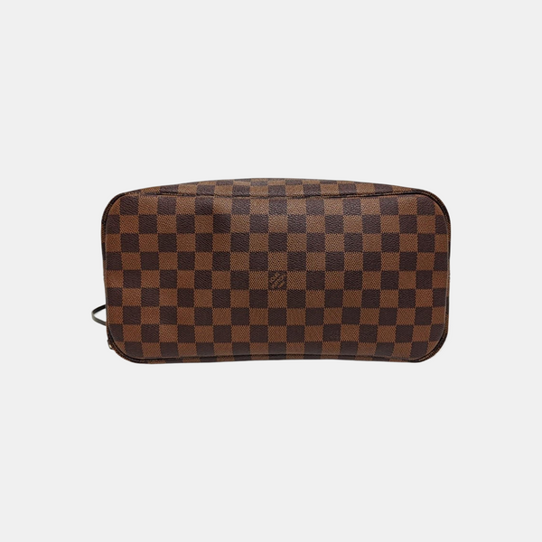 NEVERFULL MM Damier Ebene Coated Canvas Brown