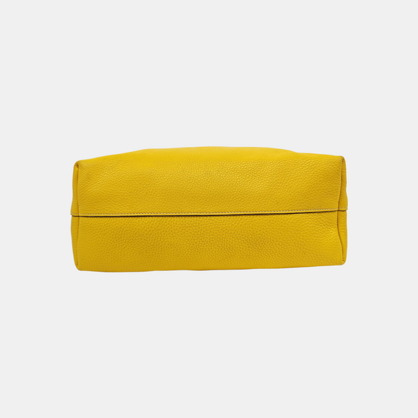 Calfskin Tote Bag Yellow