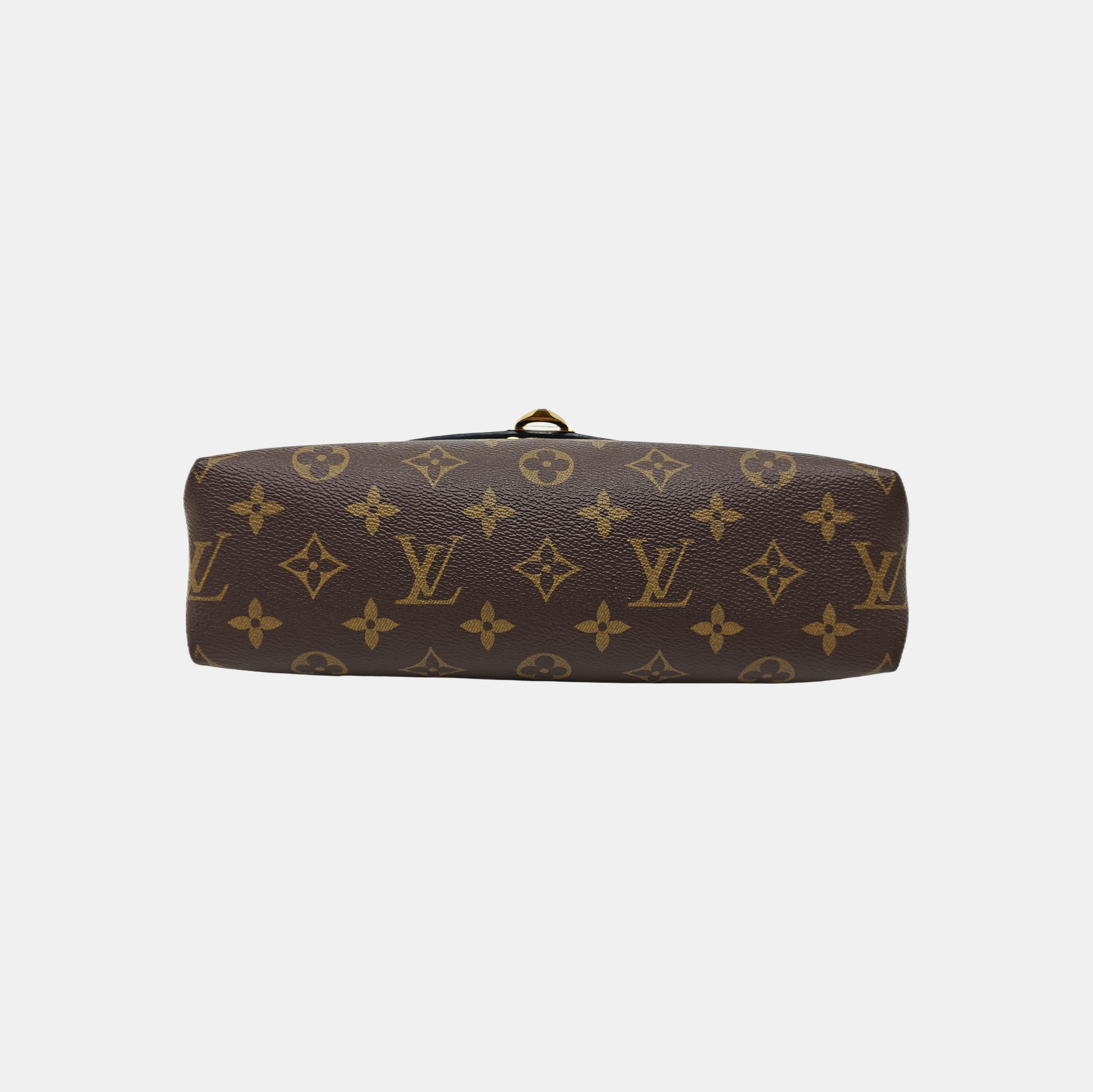 SAINT PLACIDE Monogram Coated Canvas White