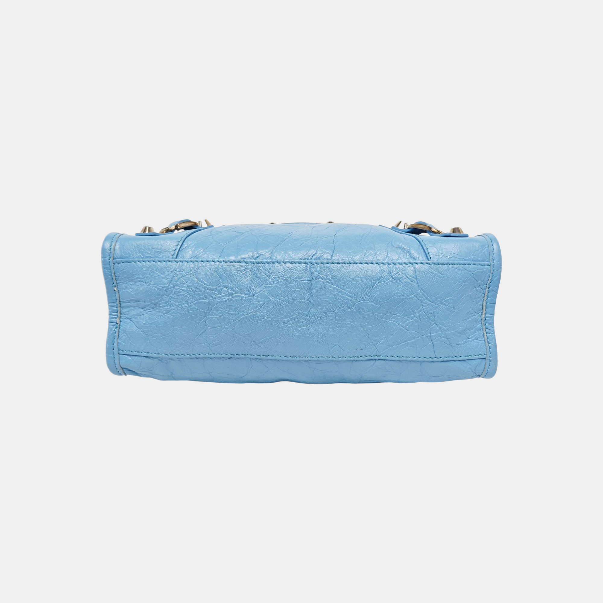Classic City Mini Lambskin Blue