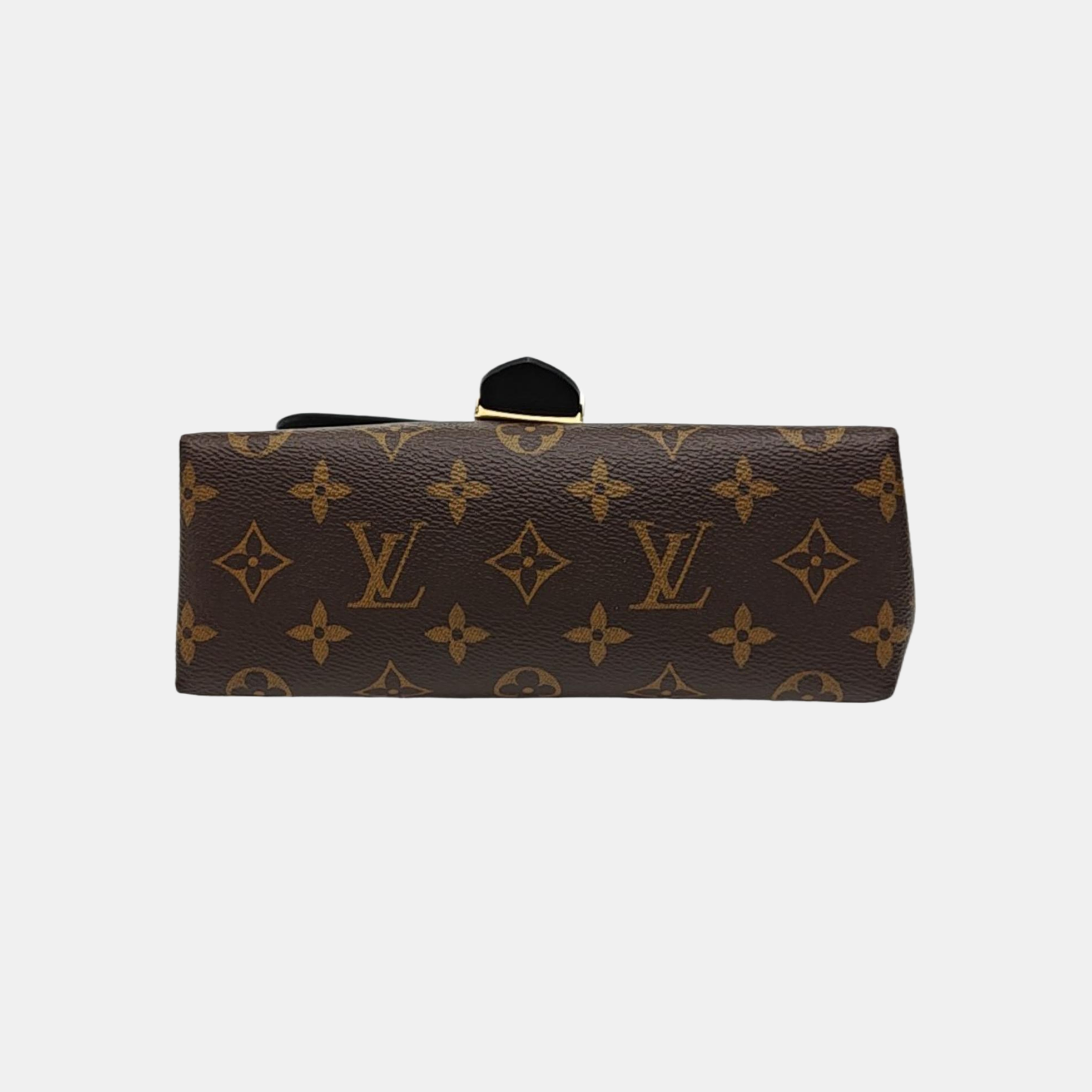 LOCKY BB Monogram Coated Canvas Brown