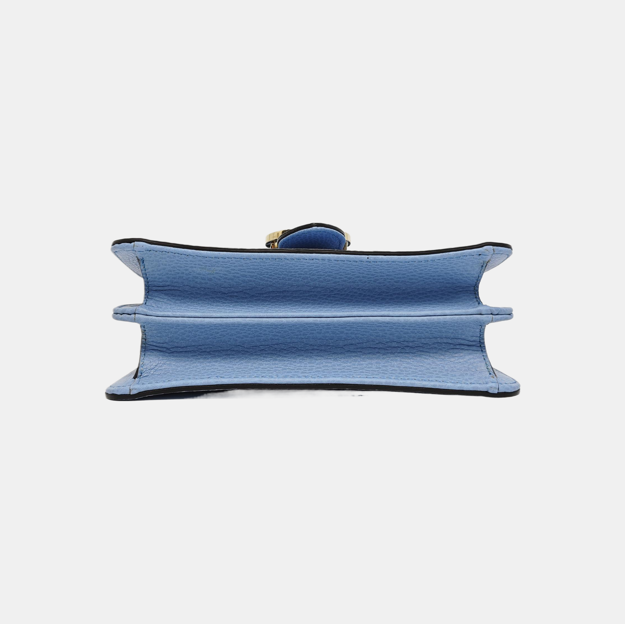 Authenticated pre-owned  Interlocking G Small Calfskin Blue - Shoulder Bag at Looply