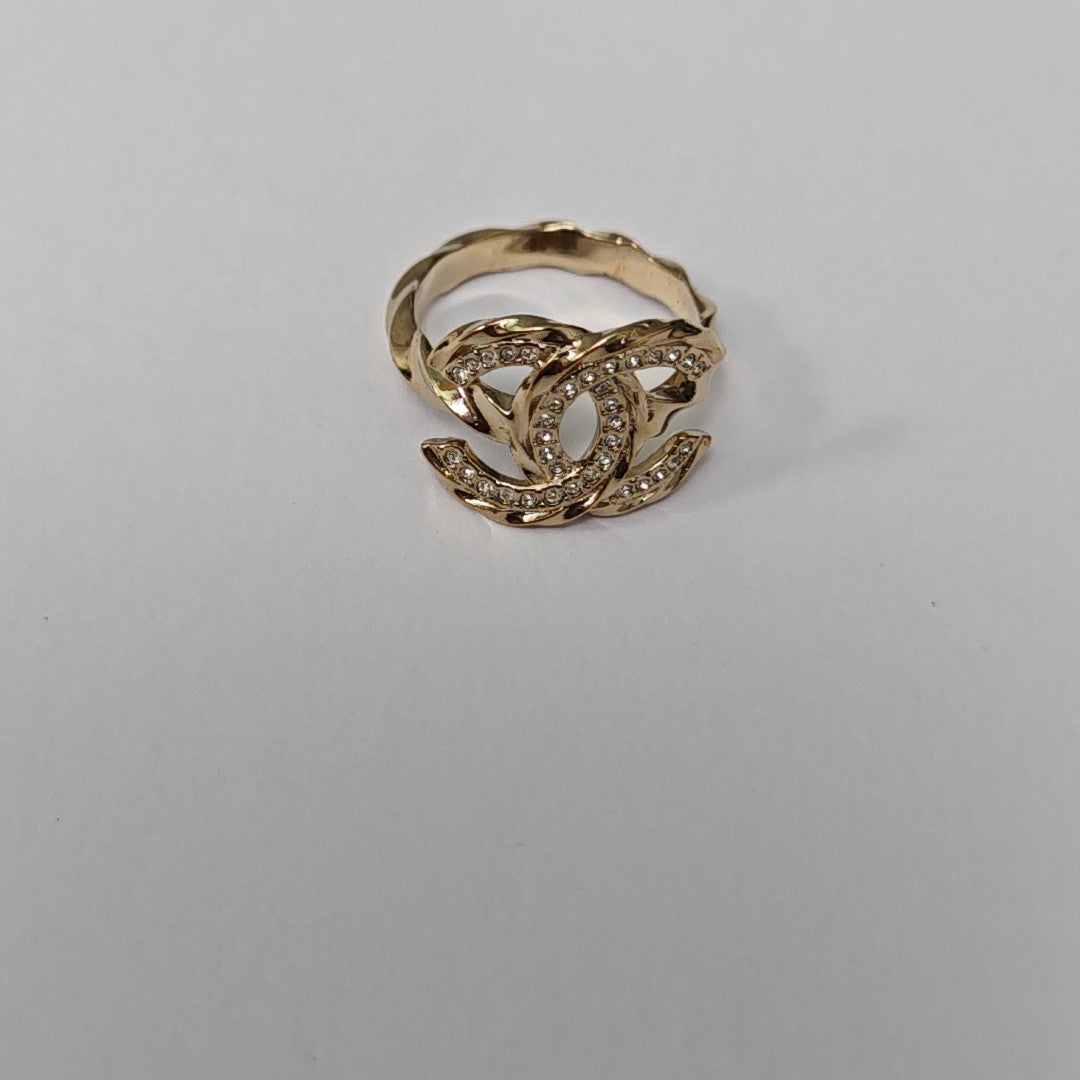 Metal Gold Ring EU 54
