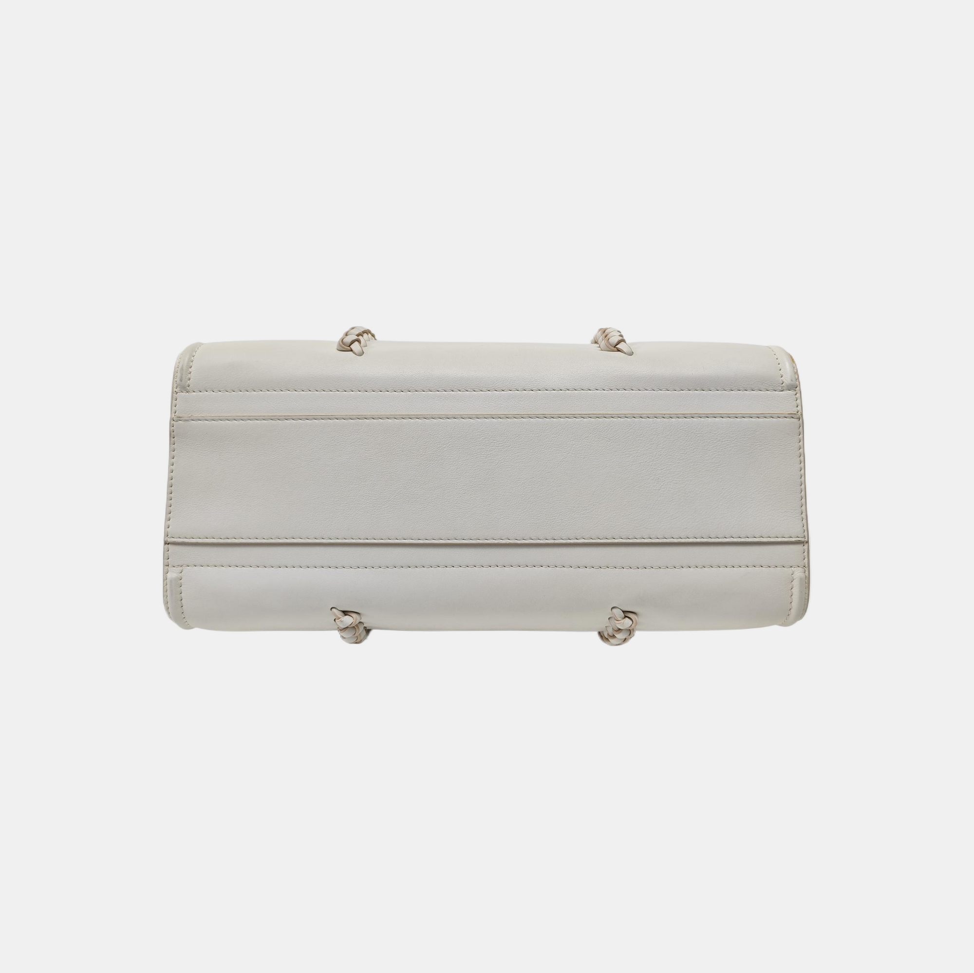 Calfskin Tote Bag White