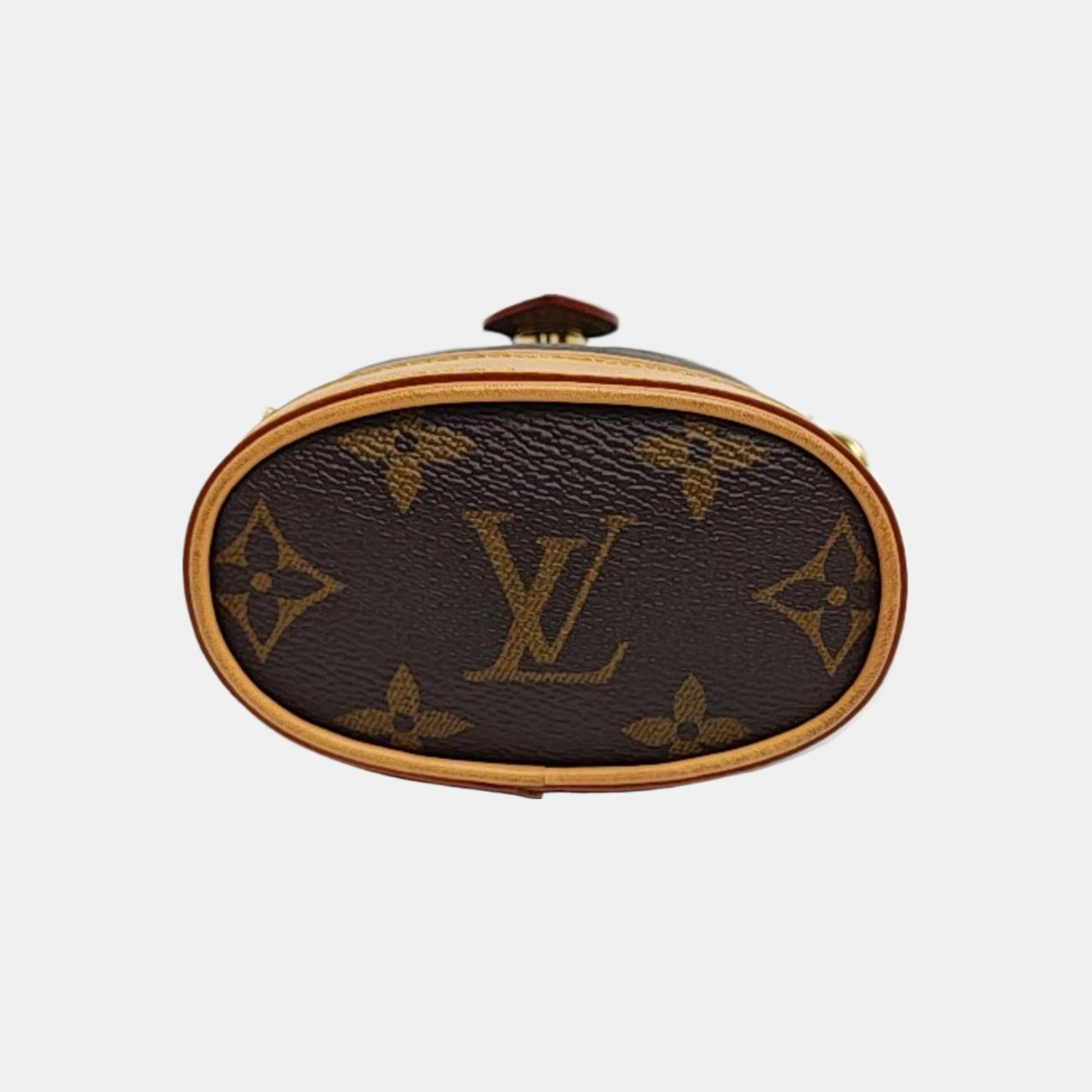 FOLD ME Monogram Coated Canvas Brown