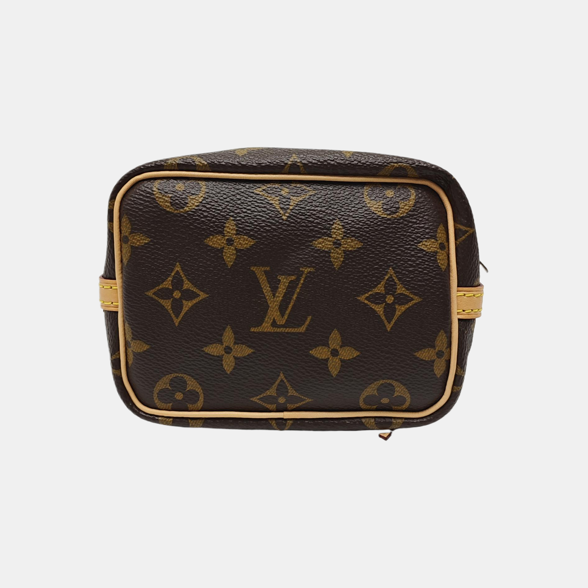 NÉONOÉ Nano Monogram Coated Canvas Brown