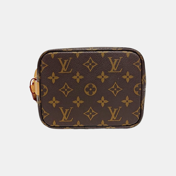 ALL IN Monogram Coated Canvas Brown