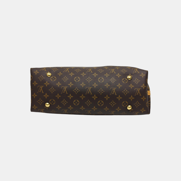 CARRYALL MM Monogram Coated Canvas Brown