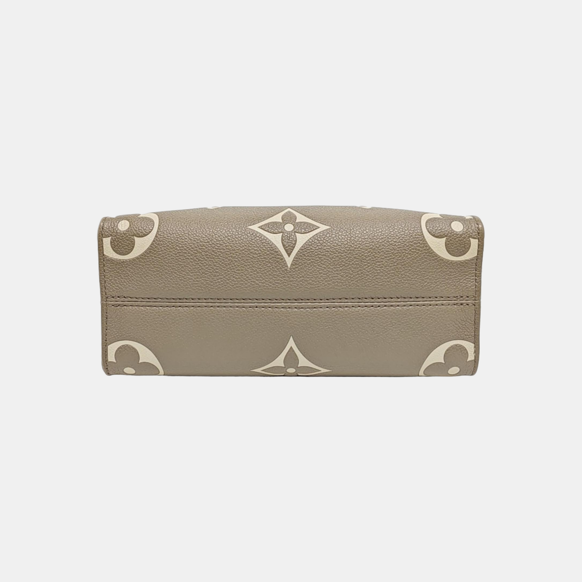ONTHEGO PM Monogram Calfskin Gray