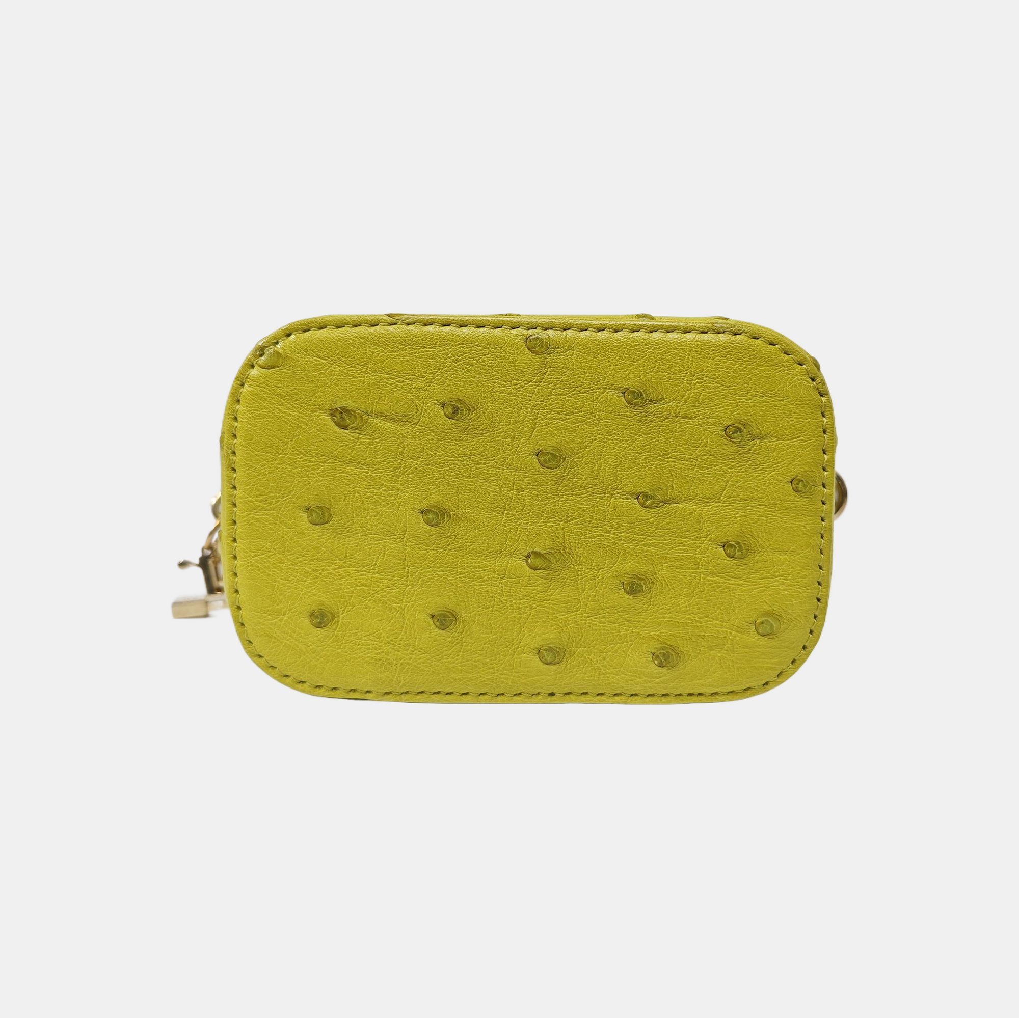 Travel Vanity Ostrich Yellow