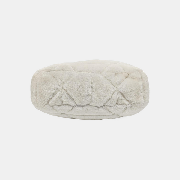 System Quilted Fur White