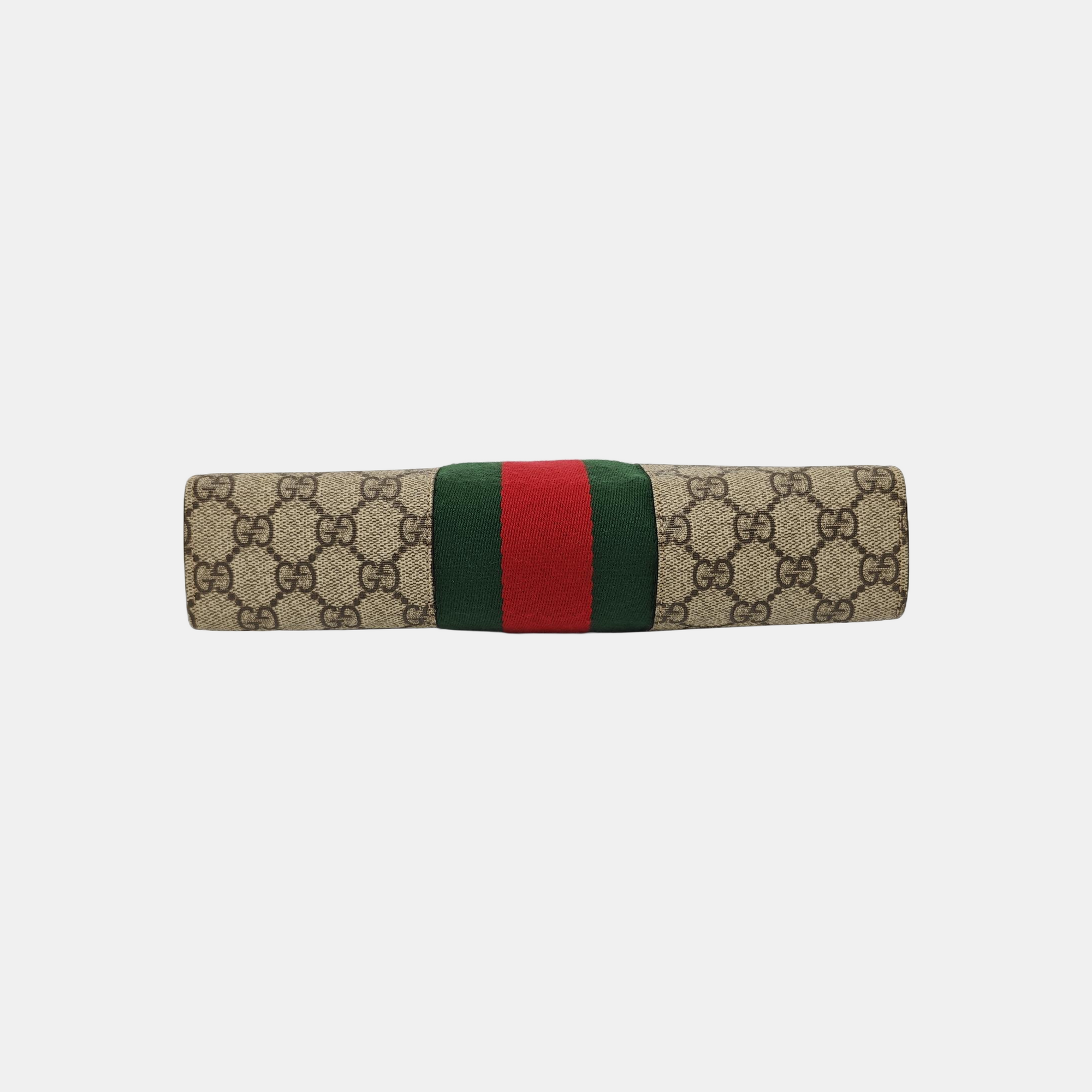GG Supreme Monogram Coated Canvas Black