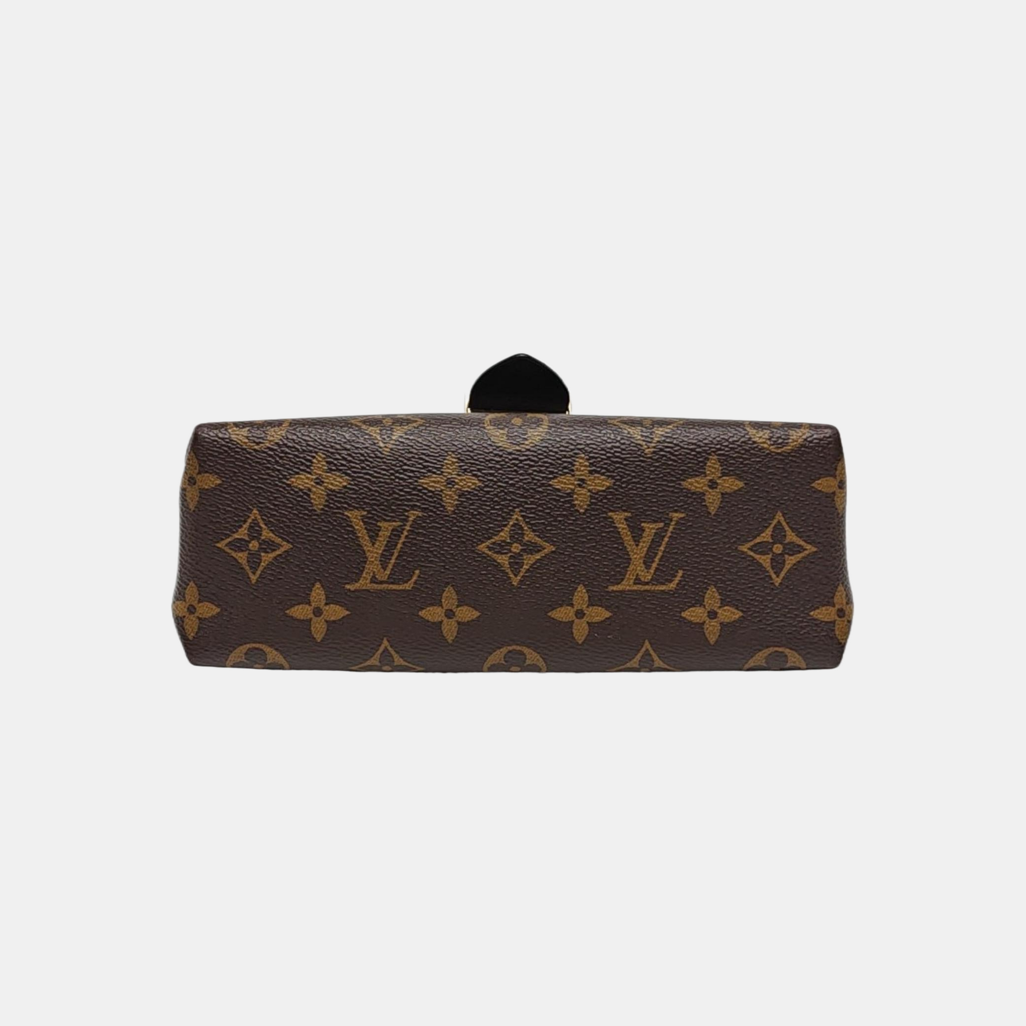 LOCKY BB Monogram Coated Canvas Brown
