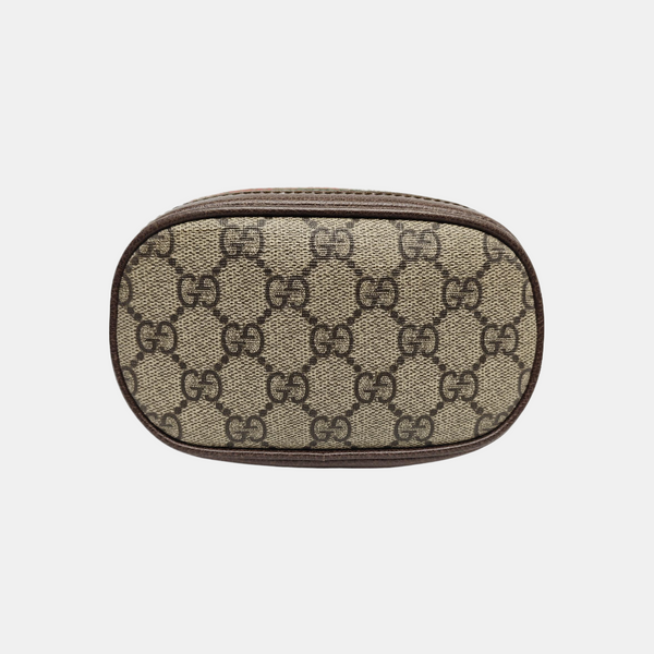 Ophidia Mini Monogram Coated Canvas Beige