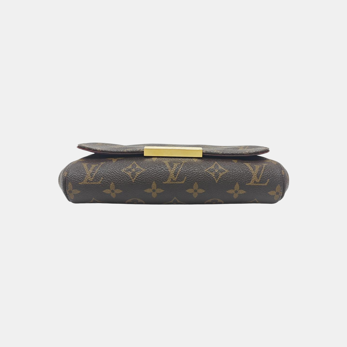 FAVORITE PM Monogram Coated Canvas Brown