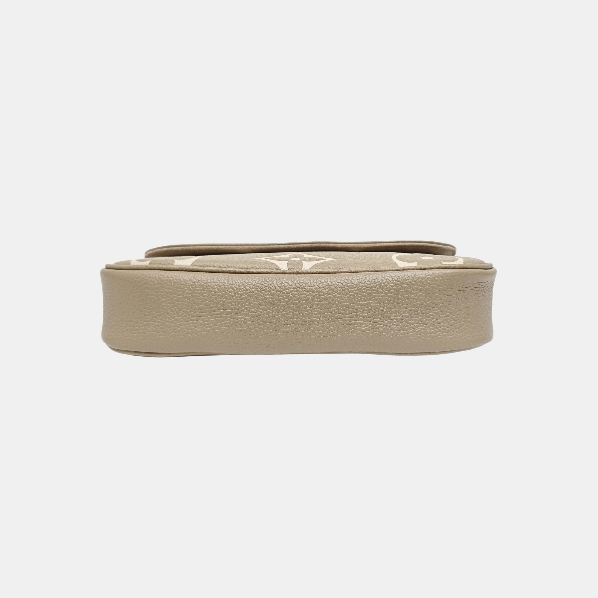 IVY Monogram Calfskin Gray