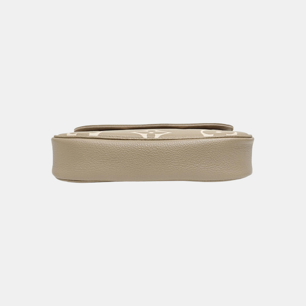 IVY Monogram Calfskin Gray
