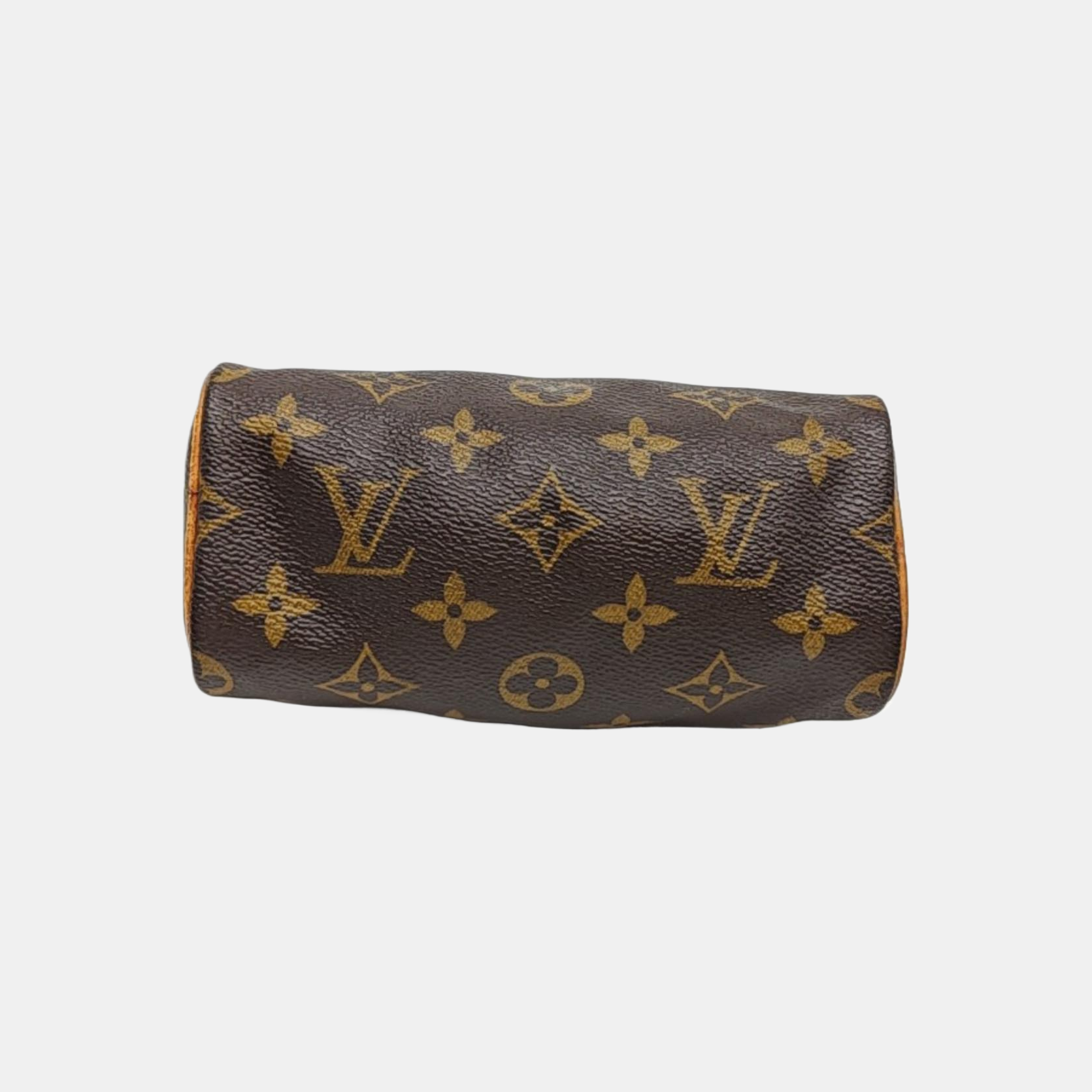 SPEEDY Monogram Coated Canvas Brown