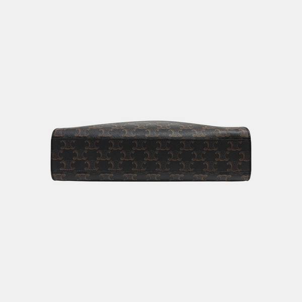 CABAS CELINE Small Coated Canvas Black