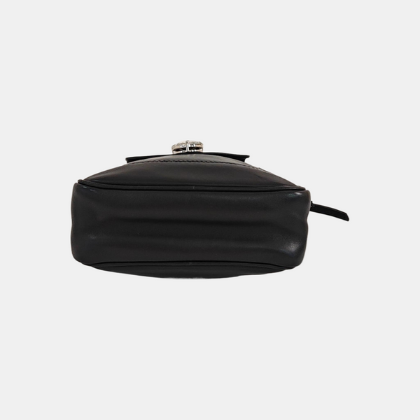 Calfskin Shoulder Bag Black