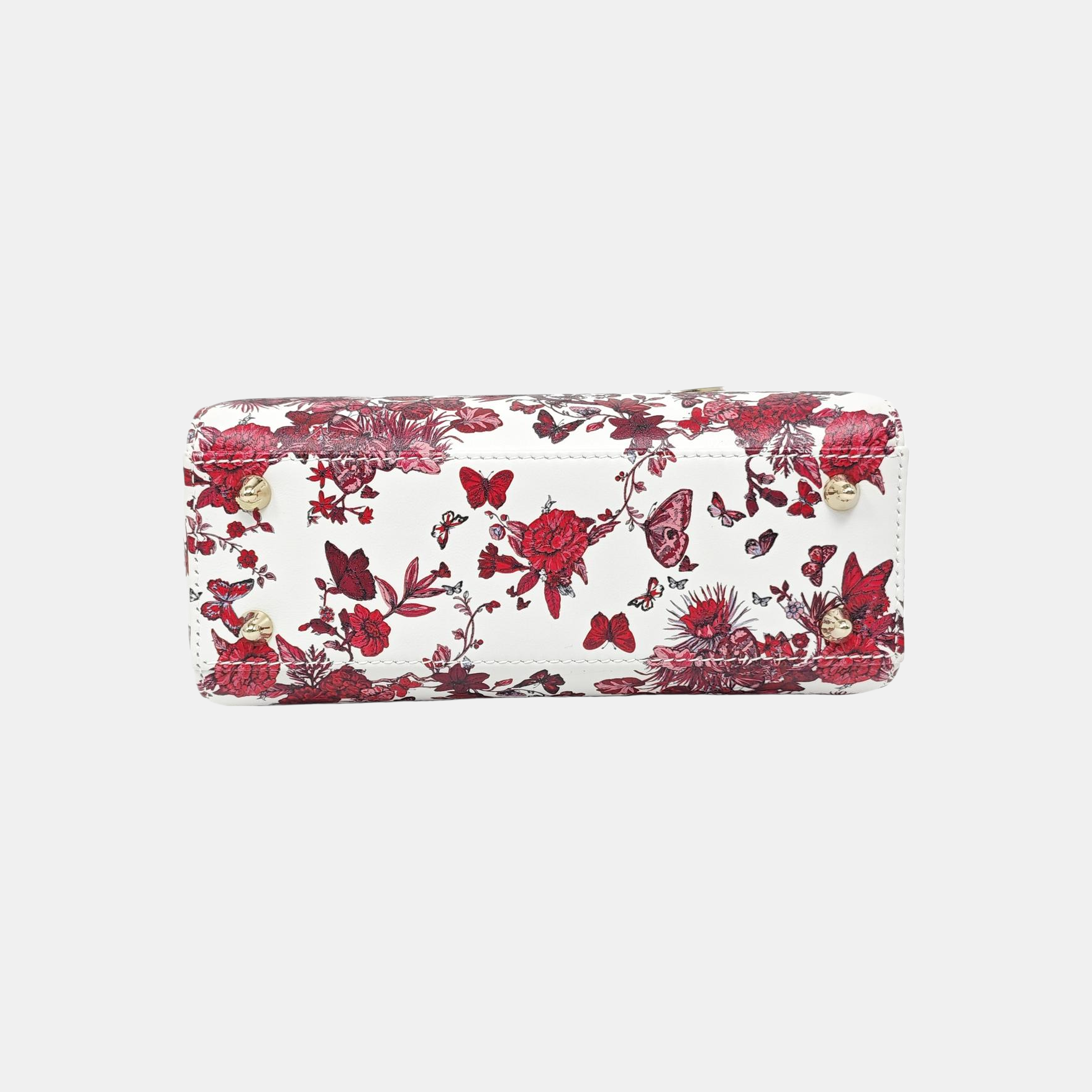 Lady Dior Small Calfskin White