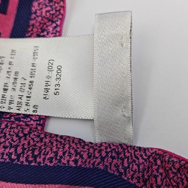 Mulberry Silk Silk Scarf Red