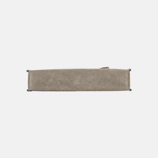 Suede Shoulder Bag Gray