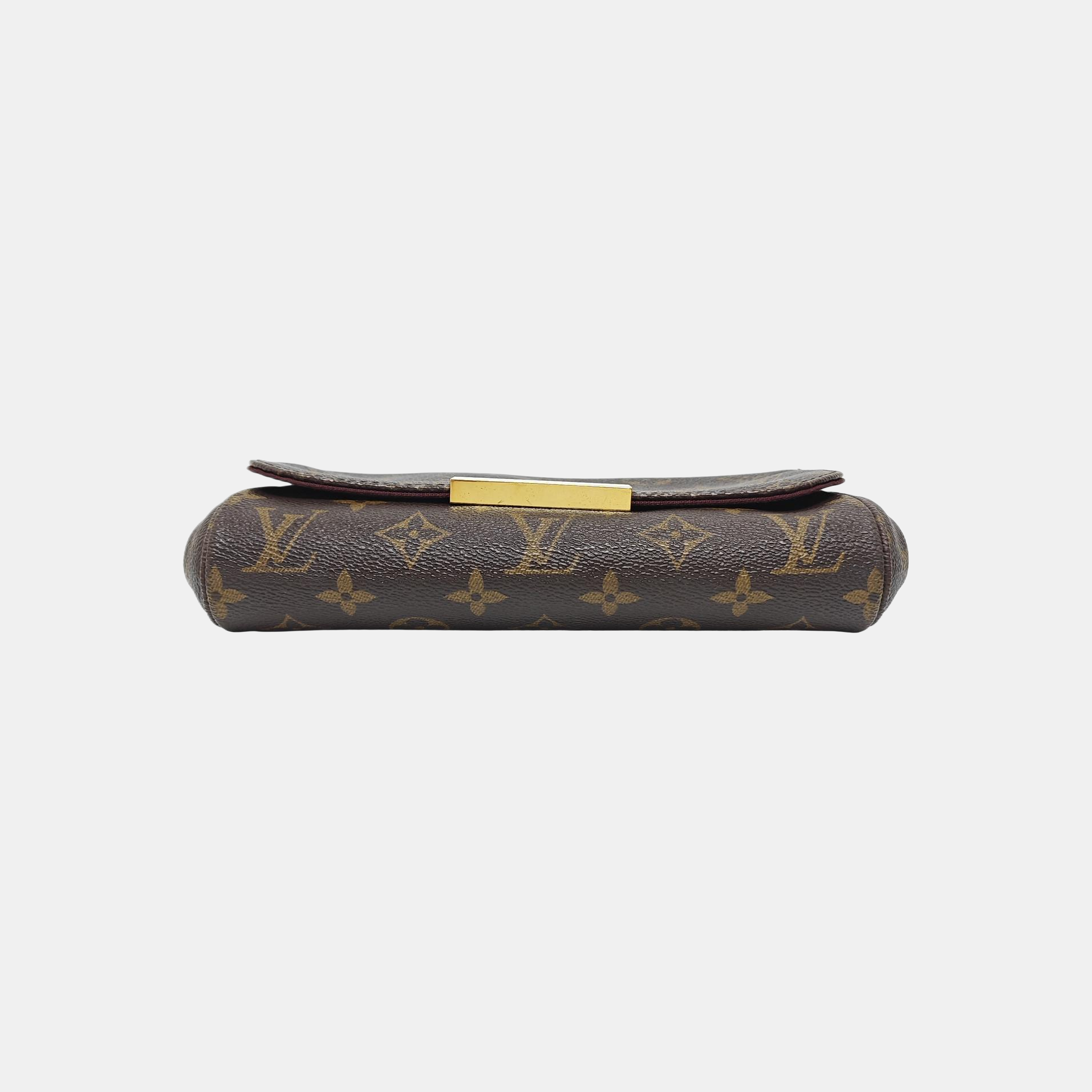 FAVORITE PM Monogram Coated Canvas Brown