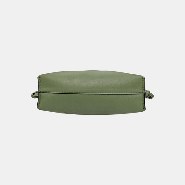 Authenticated pre-owned  Flamenco Calfskin Green - Shoulder Bag at Looply